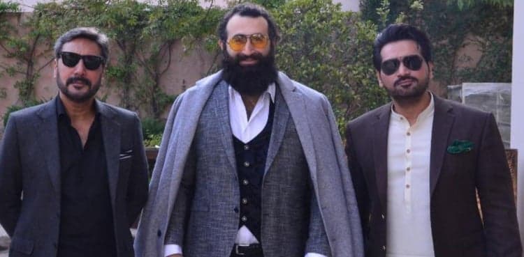 Adnan Siddiqui, Humayun Saeed meet 'Ertugrul' star