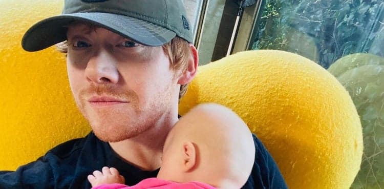 Rupert Grint credits daughter for his social media success