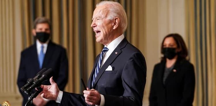 Biden takes sweeping measures to curb climate change, vows job creation