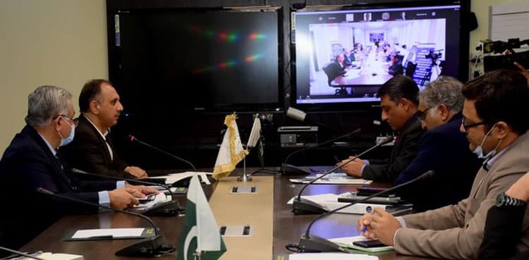 CASA-1000: Omar Ayub inaugurates 113km power transmission line project