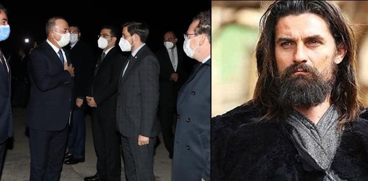 Turkish FM along with 'Ertugrul' stars arrive in Pakistan