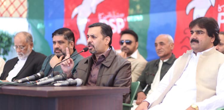 Mustafa Kamal receives nomination papers to contest NA-249 by-poll
