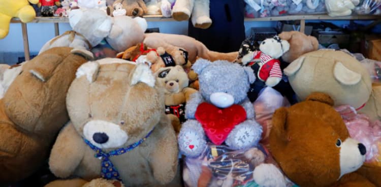 No picnic for teddy bears asleep in pandemic