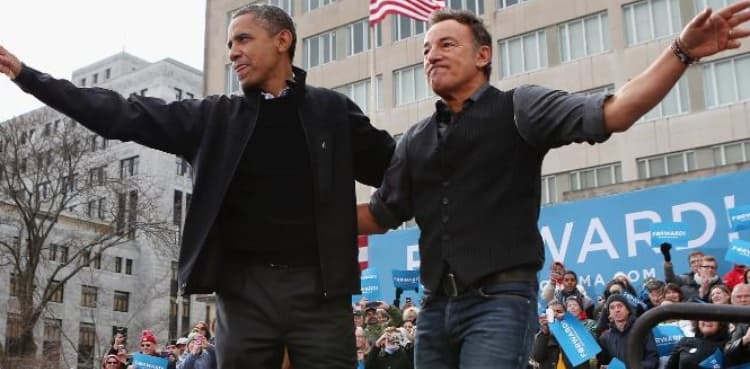 Barack Obama and Bruce Springsteen team up for new Spotify podcast