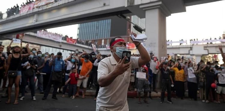 Myanmar coup opponents vow to continue protest action
