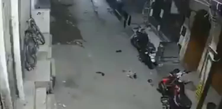 Mysterious video shows parked motorcycle moving by itself