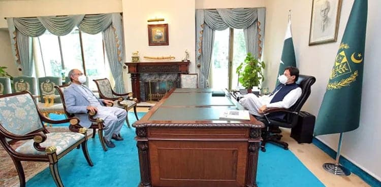 PM expresses full confidence in Hafeez Shaikh, directs to continue as minister