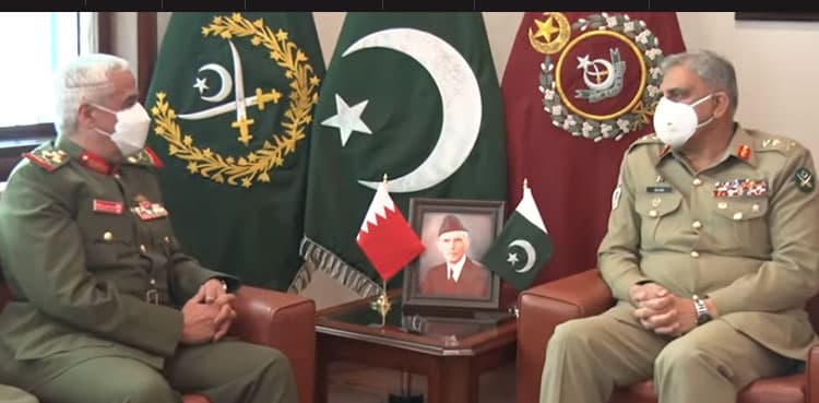 Bahrain's commander meets COAS, discusses regional security  