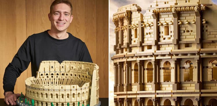 WATCH: Lego's Colosseum set breaks Guinness World Record