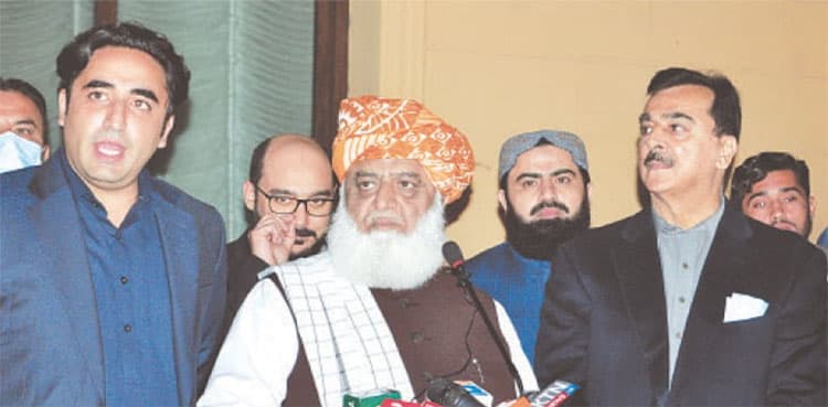 Fazlur Rehman never suggested Gilani's name for Senate opp leader: JUI-F