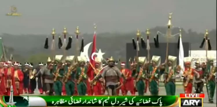 Watch: Turkish band sings 'Dil Dil Pakistan' during Pakistan Day Parade