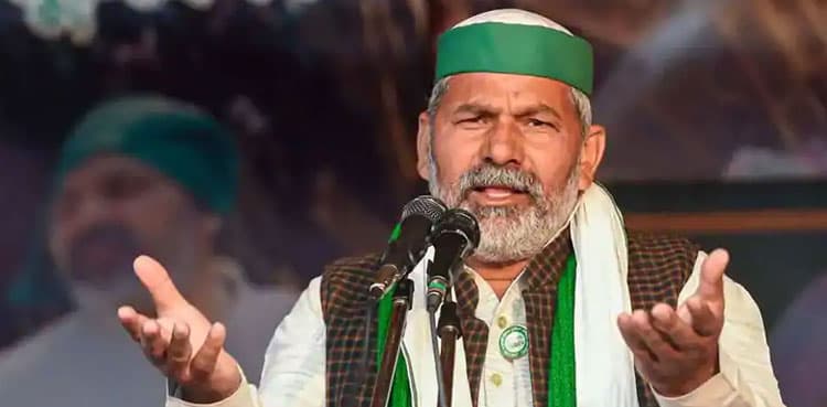 'BJP goons' attack farmers' leader Rakesh Tikait's vehicle in Rajasthan