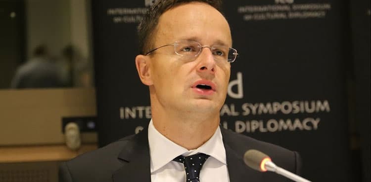 Hungarian foreign minister due in Islamabad tomorrow