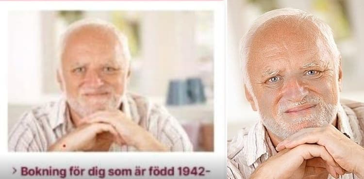 Popular meme accidentally used by Swedish COVID-19 vaccine website