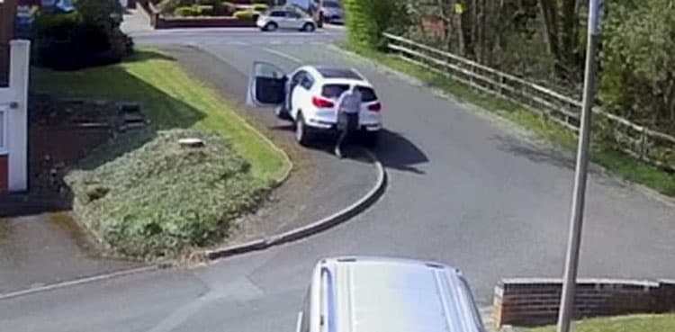 Motorist dies after being run over by his own vehicle