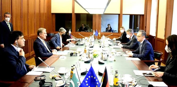 Pakistan to get 15m doses of vaccine, FM announces after meeting with German counterpart