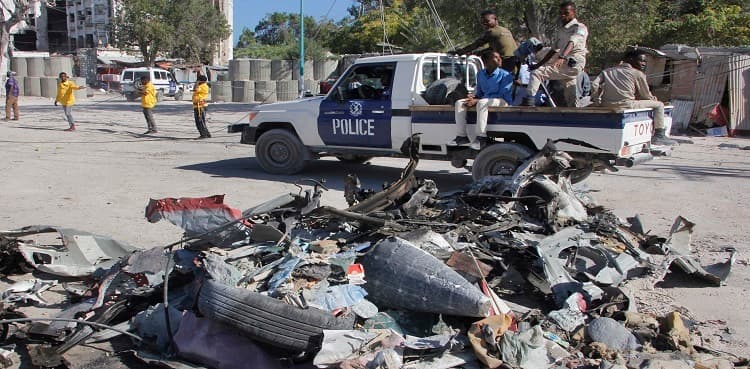 Ten killed in suicide bomb attack in Somali capital