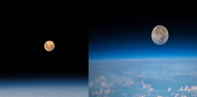 ISS shares stunning images of ‘Super Moon’