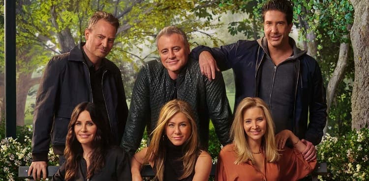 'Friends' reunite with tears, laughter, memories and guest stars