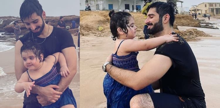 Muneeb Butt dotes on daughter Amal Muneeb in new photos