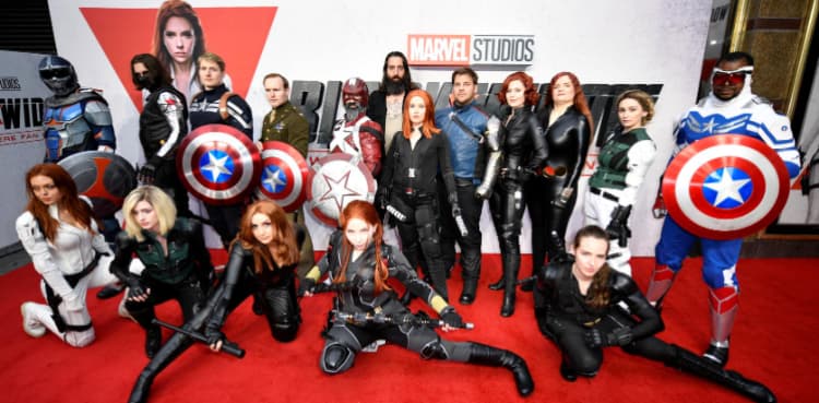 Special 'Black Widow' preview screening rolls out red carpet for fans