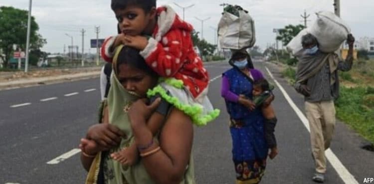 Covid crisis: Unemployed Indian family faces nearly 10-day starvation