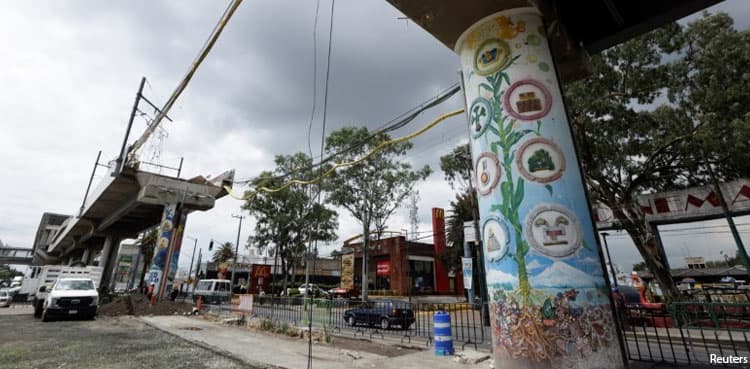 Probe into Mexico City metro crash blames "structural" failure