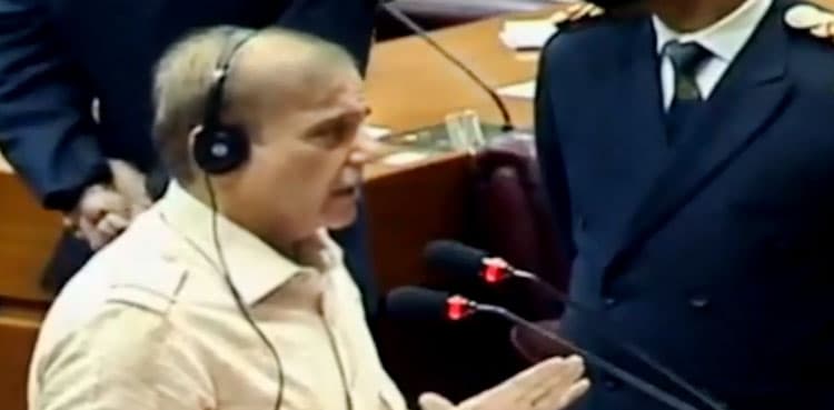 Shehbaz again fails to deliver budget speech as ruckus mars NA session