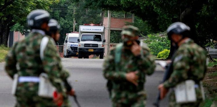 Car bomb explosion at Colombia military base injures 36