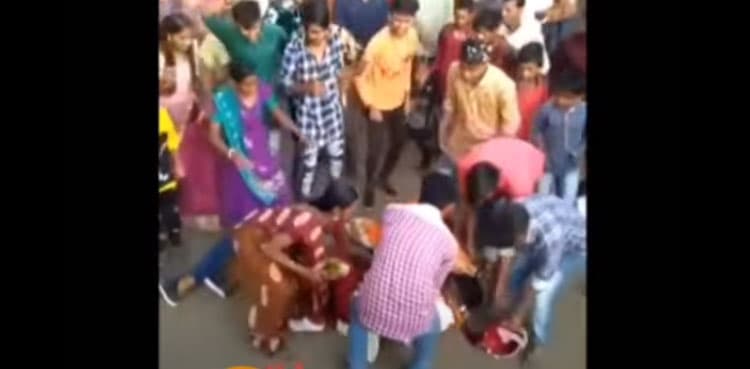 WATCH: Groom falls off friend's shoulder while dancing on wedding day