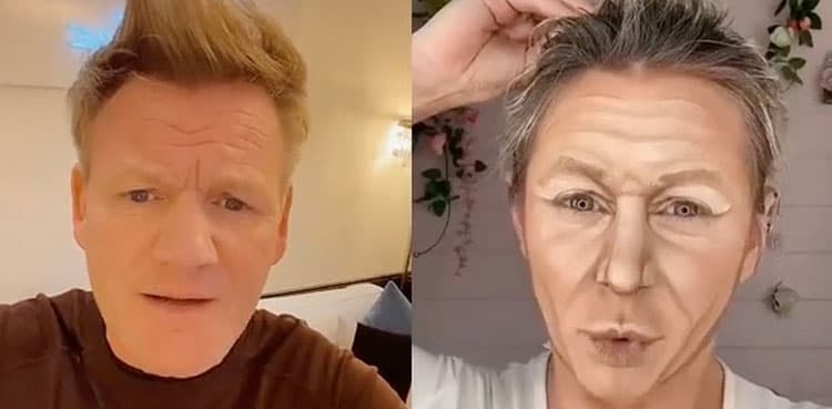 VIDEO: British chef Ramsay left stunned after makeup artist transforms herself into him
