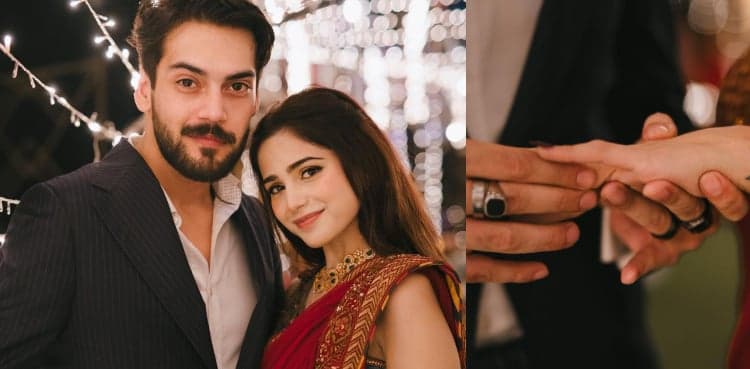 In Pictures: Aima Baig and Shahbaz Shigri are officially engaged!