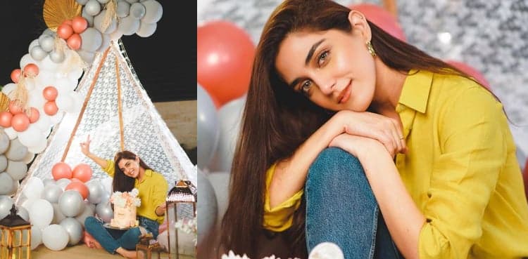 In Pictures: Maya Ali celebrates her birthday with stunning cakes and balloons