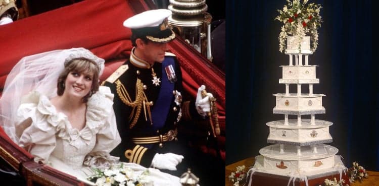 Prince Charles and Diana's wedding cake up for auction