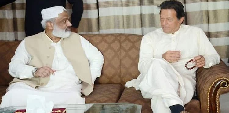 Former Sindh CM Arbab Ghulam Rahim joins PTI
