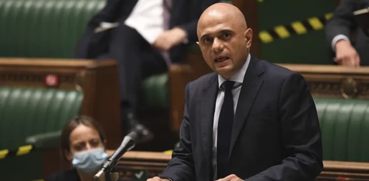 UK health minister Sajid Javid tests positive for COVID-19