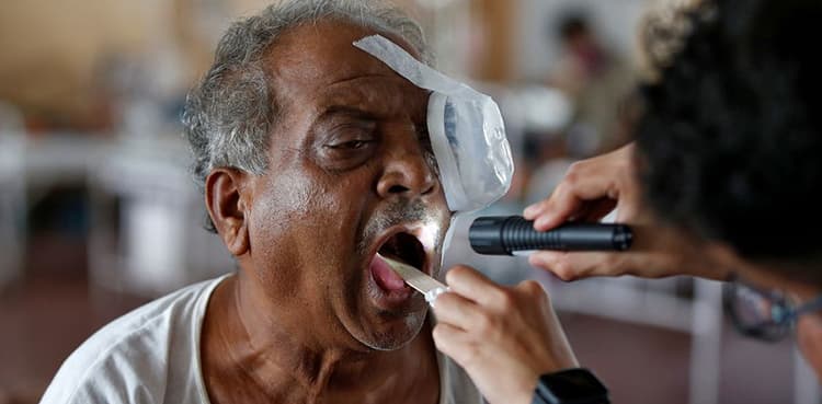 'Black fungus' robs some in India of their eyesight