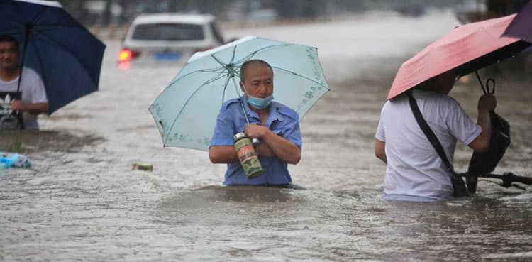 China's Henan province swamped after heaviest rain in 1,000 years