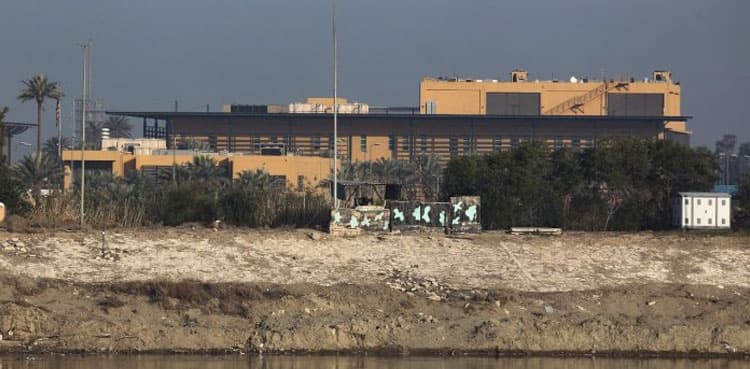 US forces shoot down armed drone over Iraq embassy