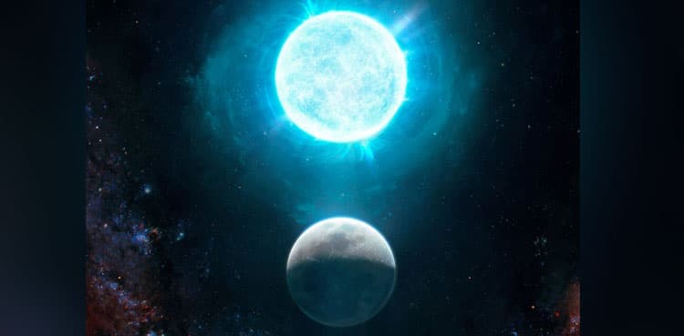 'Extreme' white dwarf sets cosmic records for small size, huge mass