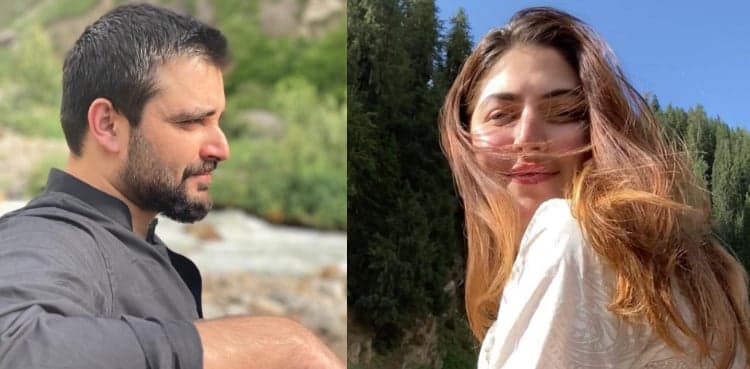 Hamza Ali Abbasi, Naimal Khawar enjoy their time in Northern Areas