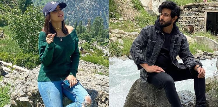 In Pictures: Engaged lovebirds Saboor Aly, Ali Ansari vacation up North