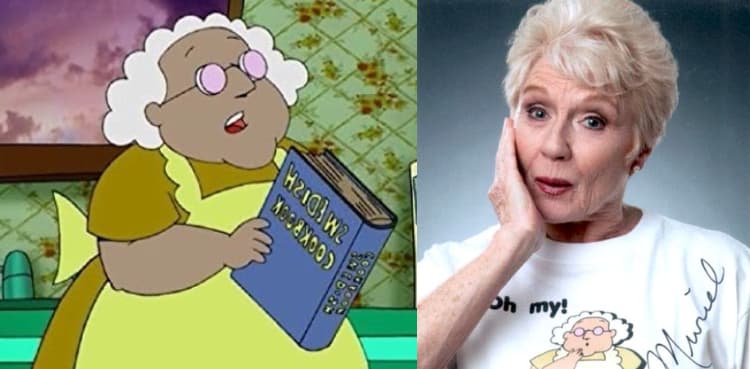 Thea White, voice of Muriel Bagge on 'Courage the Cowardly Dog' dead