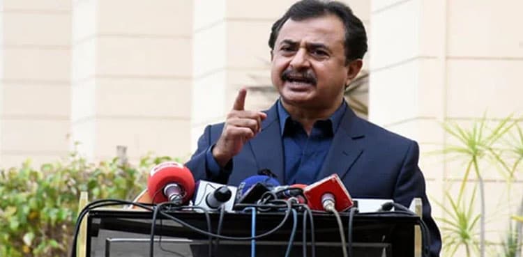 Haleem Adil Sheikh's convoy attacked by armed assailants in Nawabshah