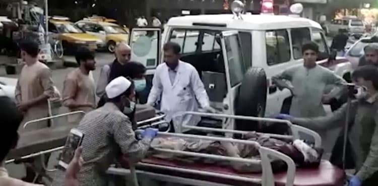 Dozens of civilians, 10 US troops killed in bloodbath at Kabul airport