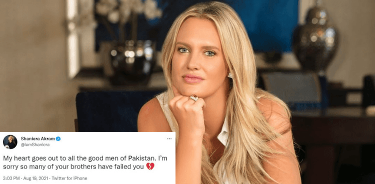 Shaniera Akram's message consoling 'good men' irks Twitter users