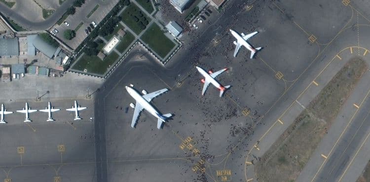 Kabul airport hit by two bombs in 'complex attack'