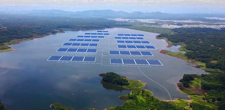 Work begins on Indonesia's floating solar power plant