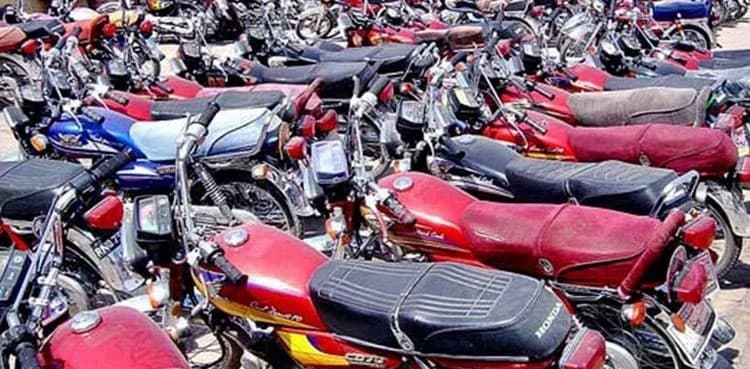 More than 30,000 motorcycles snatched in Karachi during ongoing year