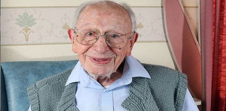 UK’s 109-year-old man reveals secret to long life